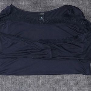 Ann Taylor Factory quarter lace sleeve